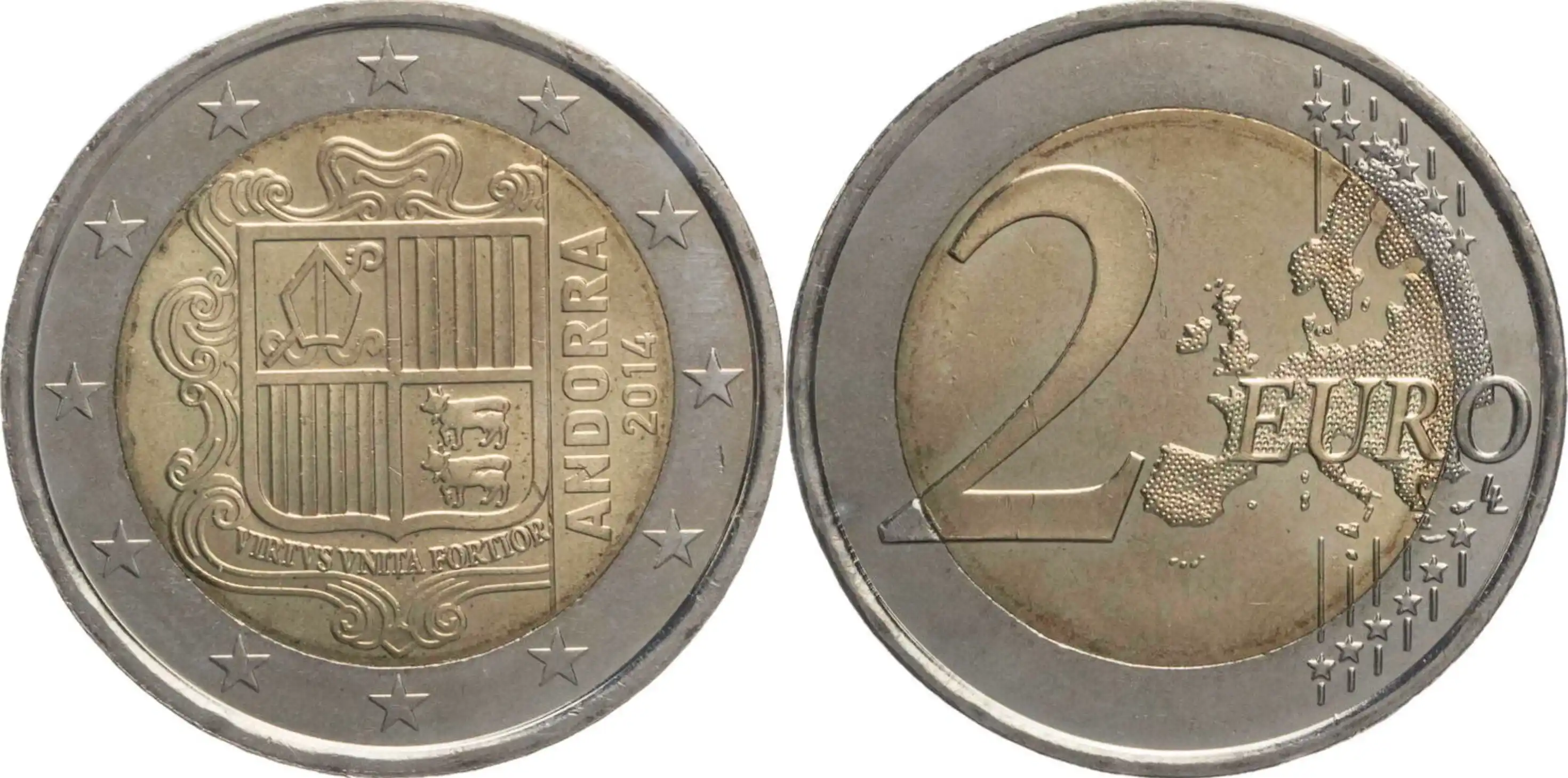 2 Euro Coin Andorra